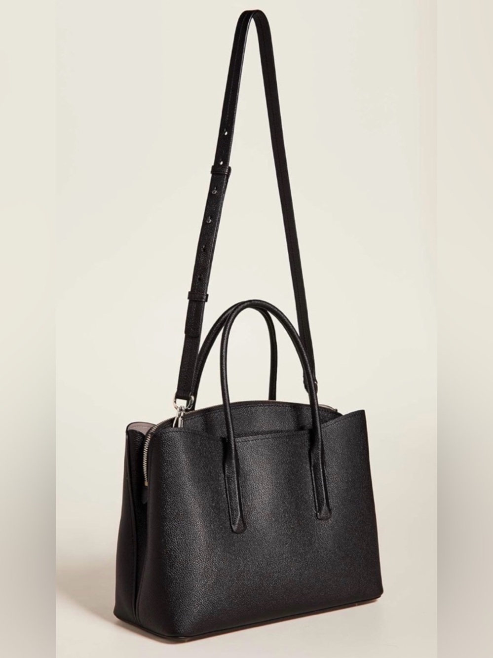 Kate Spade New York Margaux Satchel | Black - Picture 3 of 16